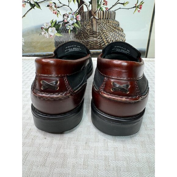 G.H. Bass & Co. Mens Leather Tassel Loafers Size 9M Black & Brown main image 7